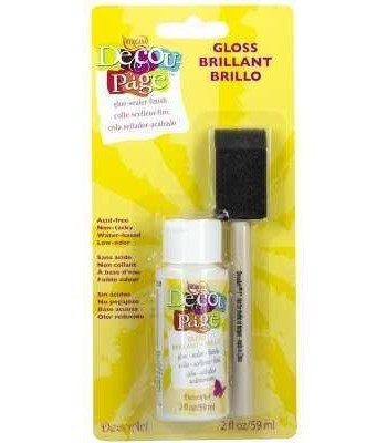 Decoupage Gloss - Sponge Brush Pack